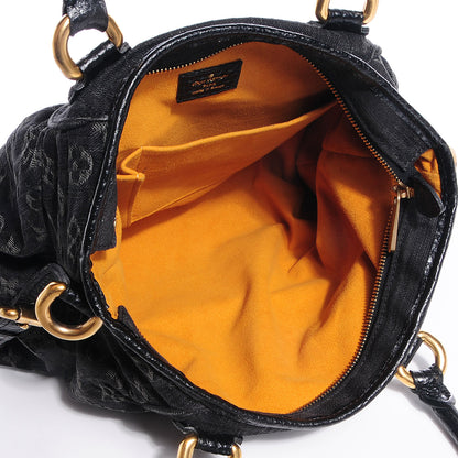 Louis Vuitton Denim Neo Cabby MM Black 5 of 7