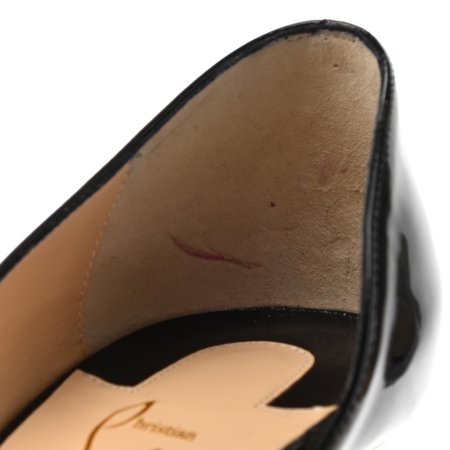 Christian Louboutin Patent Iriza 70 Pumps 37 Black 8 of 10