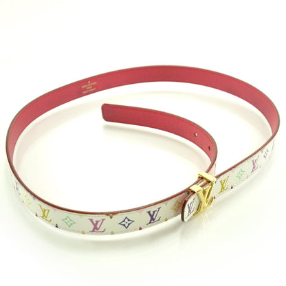 Louis Vuitton Monogram Multicolor LV Initiales Belt 80 32 3 of 6