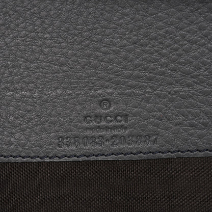 Gucci Pebbled Calfskin Soho Document Holder Grey 5 of 7