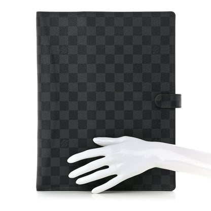 Louis Vuitton Damier Graphite Cover Bloc A4 Agenda 2 of 7