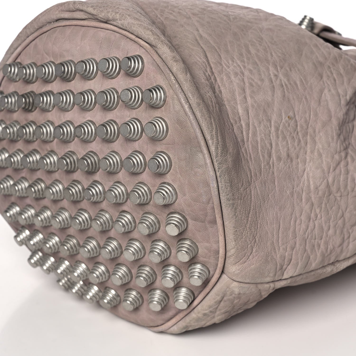 Alexander Wang Pebbled Lambskin Diego Bucket Bag Taupe 8 of 8