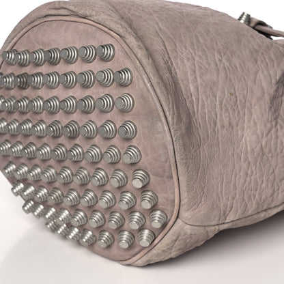 Alexander Wang Pebbled Lambskin Diego Bucket Bag Taupe 8 of 8