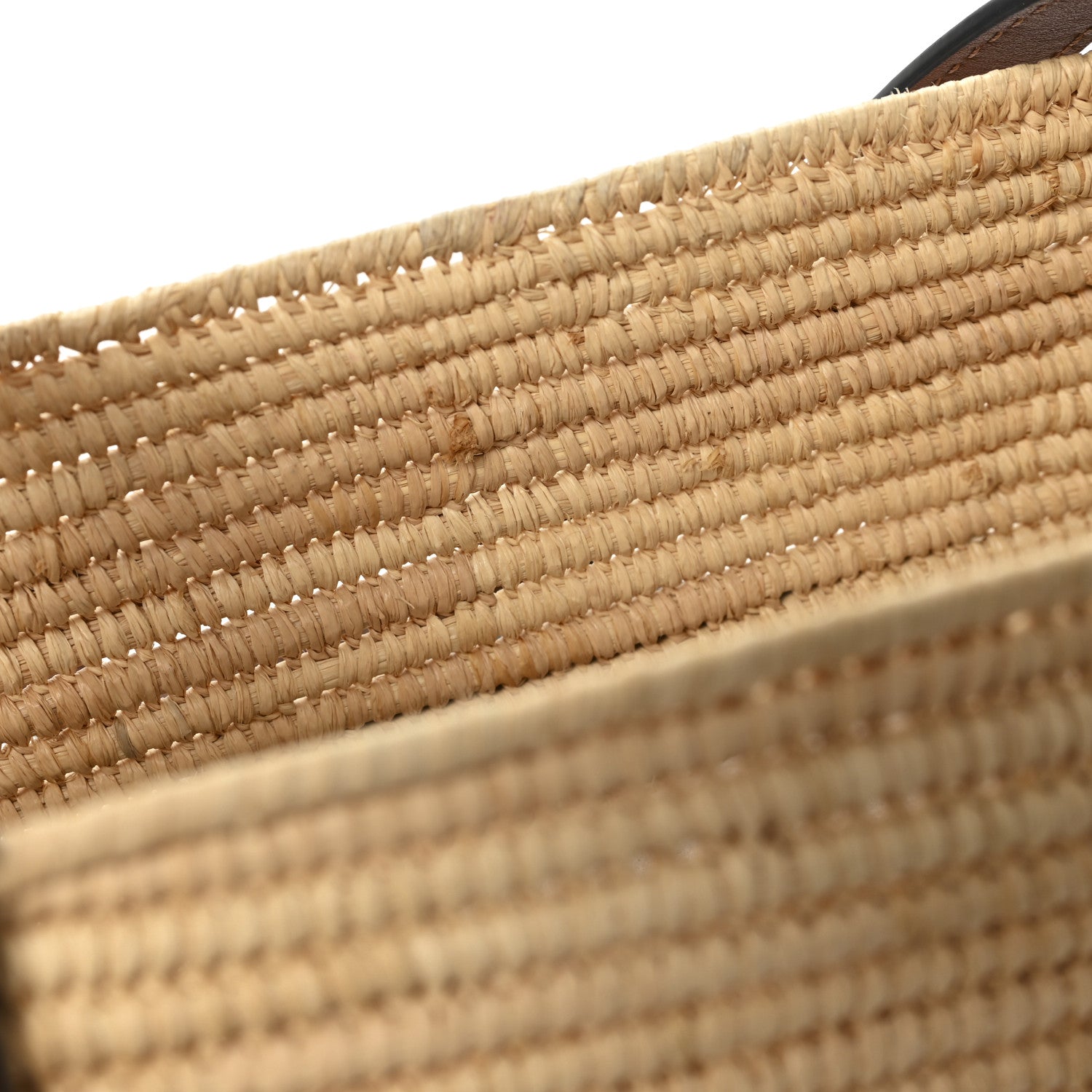 Loewe Raffia Small Square Basket Tote Bag Natural Tan 12 of 12