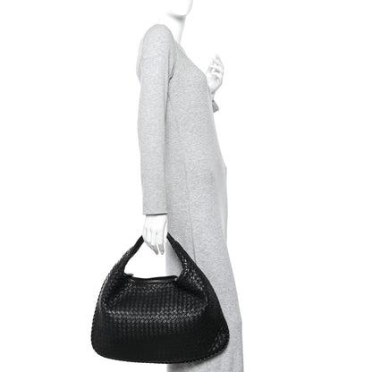 Bottega Veneta Nappa Intrecciato Large Veneta Hobo Black 2 of 14