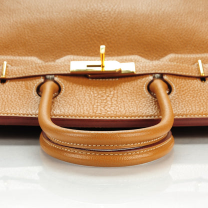 Hermes Chevre De Coromandel HAC Birkin 32 Caramel 18 of 25