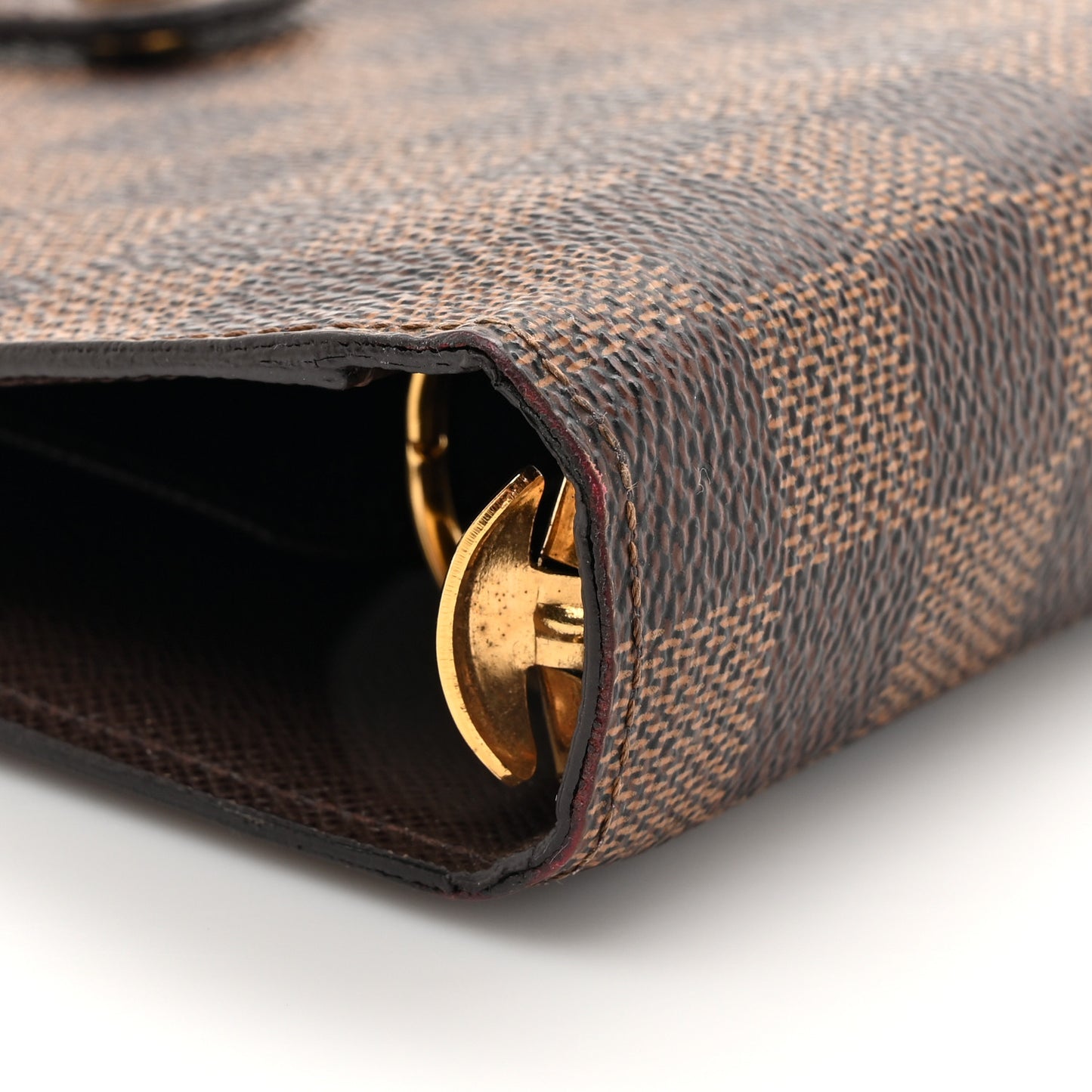 Damier Ebene Medium Ring Agenda Cover