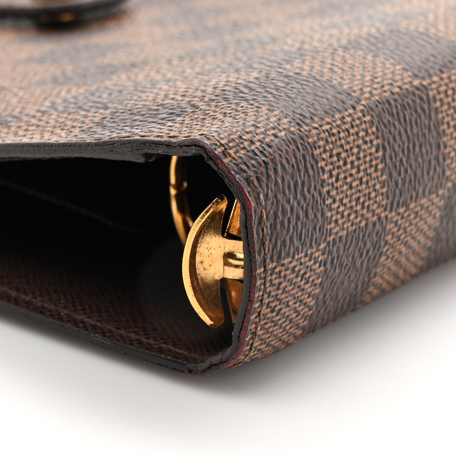 Louis Vuitton Damier Ebene Medium Ring Agenda Cover 9 of 11