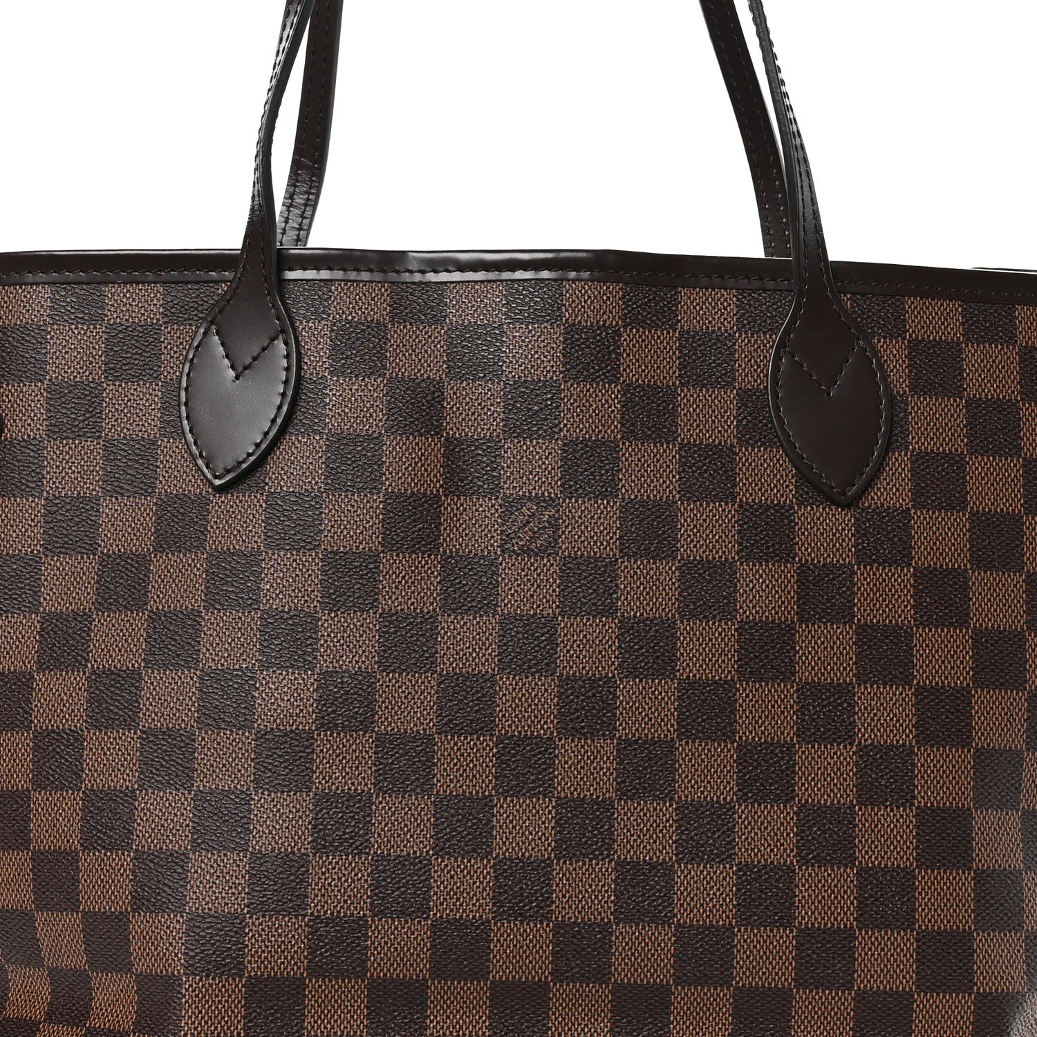Louis Vuitton Damier Ebene Neo Neverfull MM Rose Ballerine 8 of 10