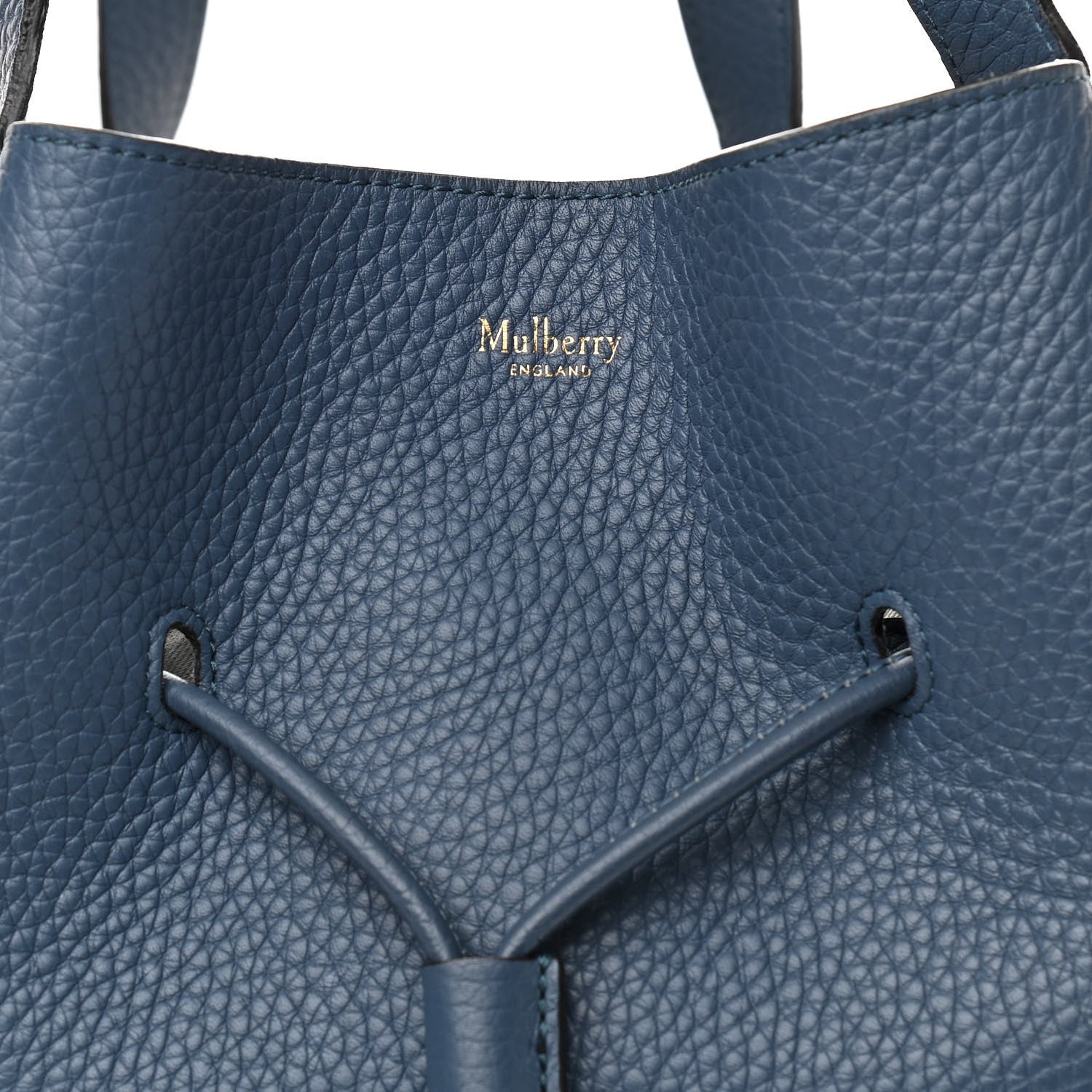 Mulberry Heavy Grain Calfskin Small Millie Pale Navy 8 of 12