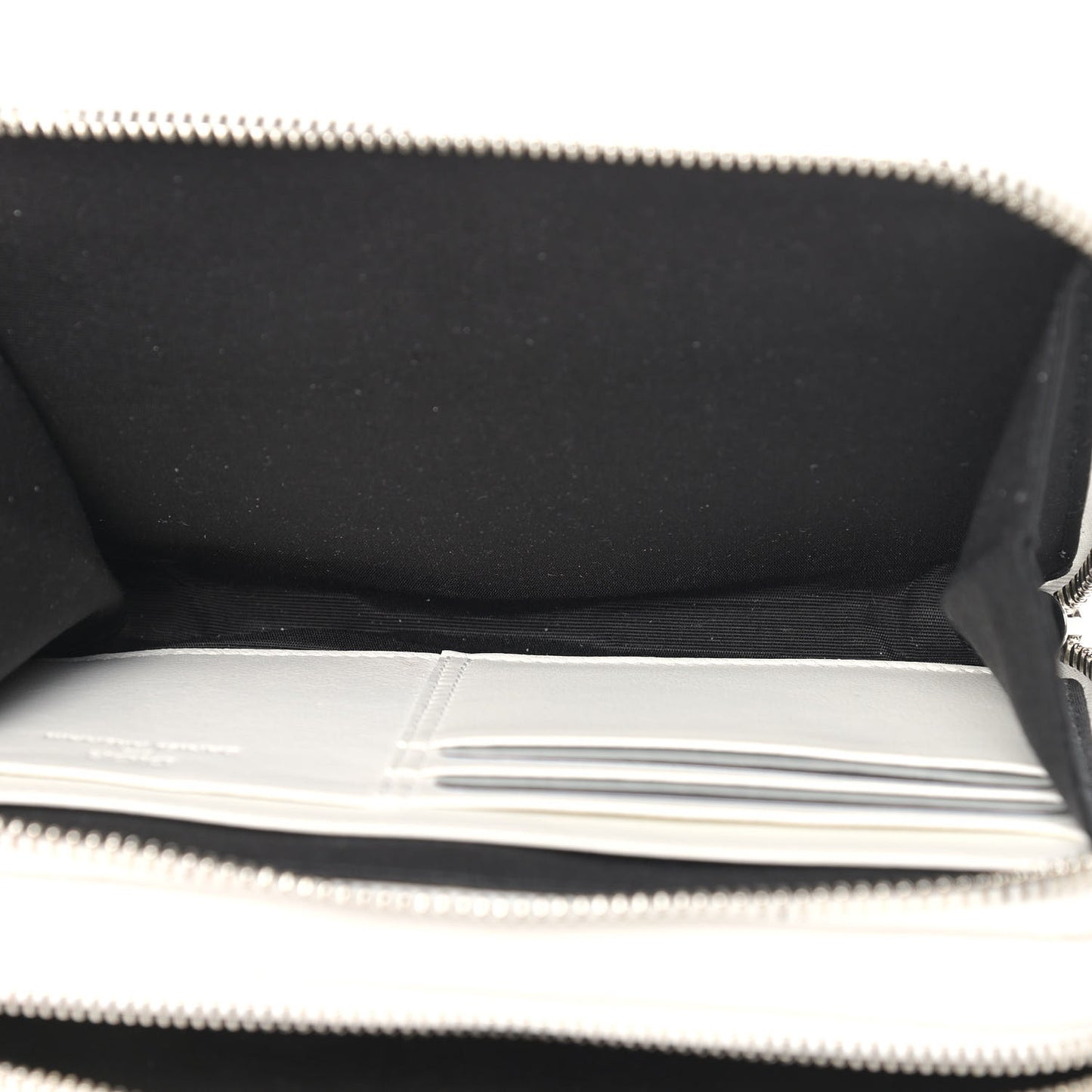 X DANIEL ARSHAM Grained Calfskin Newspaper Messenger White