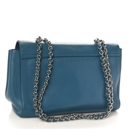 Mulberry Classic Grain Medium Lily Flap Steel Blue 3 of 9
