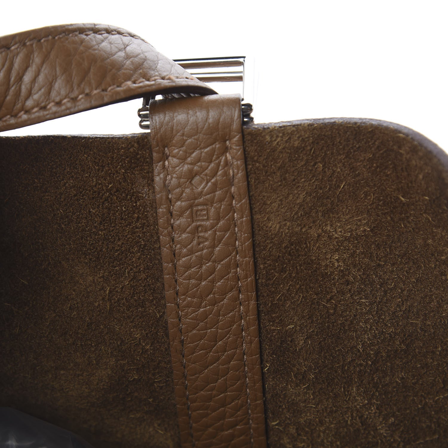 Hermes Taurillon Clemence Picotin Lock 26 GM Alezan 8 of 9