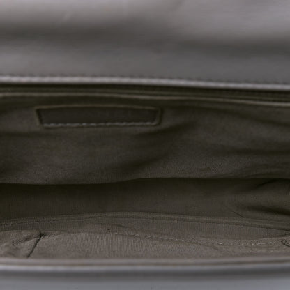 Chanel Calfskin Ombre Quilted Large Boy Flap Grey Beige 8 of 8