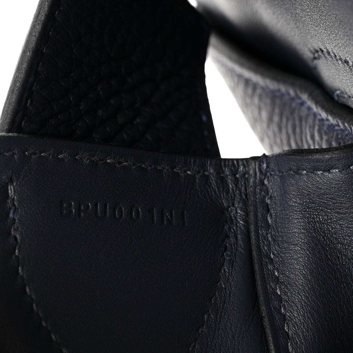 Hermes Togo Mali-Selle PM Messenger Bag Bleu Nuit 7 of 10