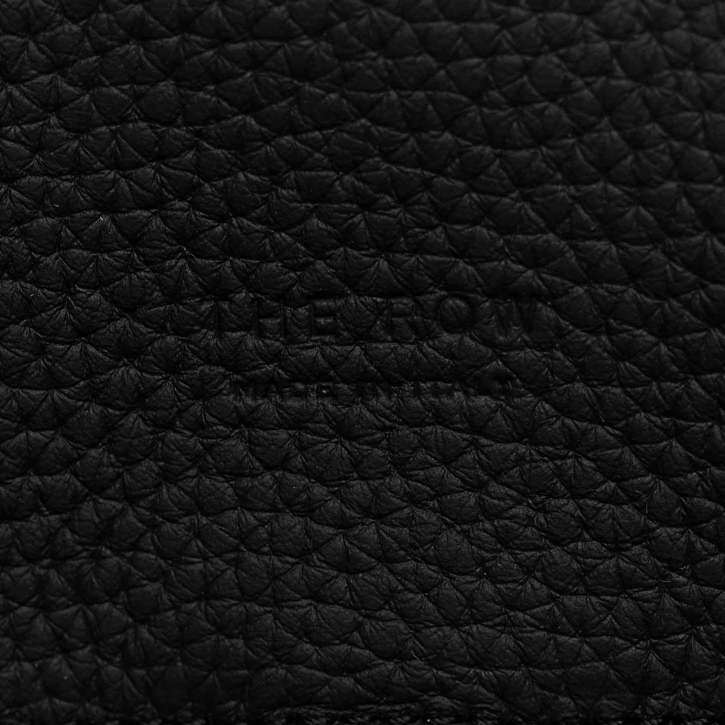 Matte Grained Calfskin Soft Margaux 15 Black