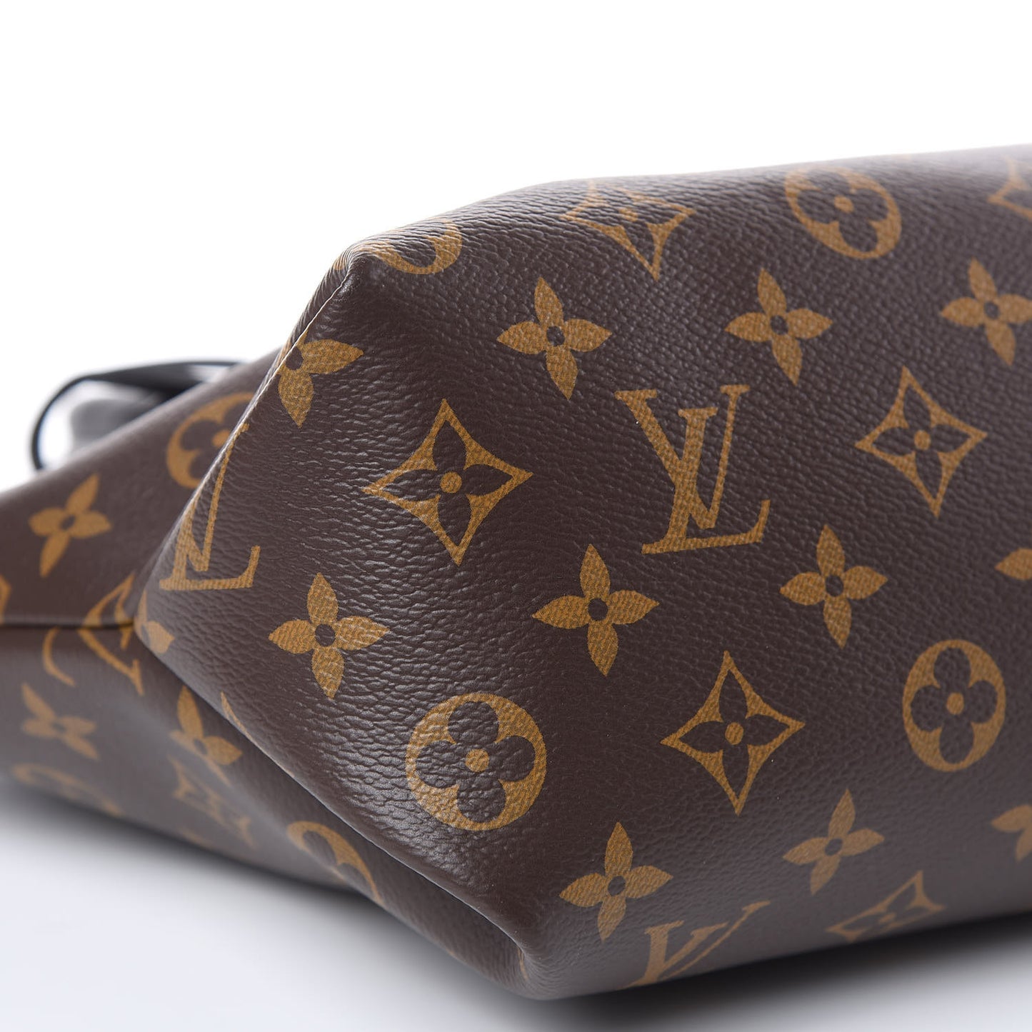 Monogram Flower Zipped Tote PM Black
