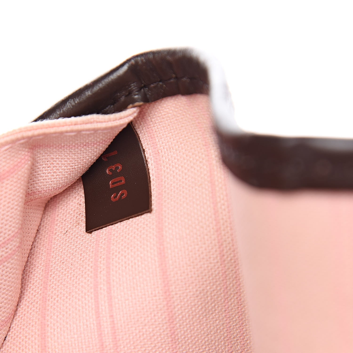 Louis Vuitton Damier Ebene Neo Neverfull MM Rose Ballerine 8 of 21
