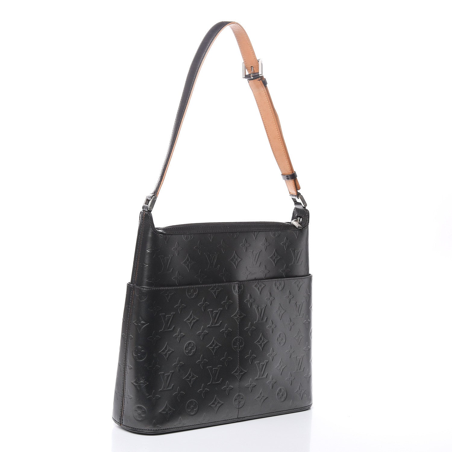 Louis Vuitton Mat Monogram Sutter Tote Black 3 of 11