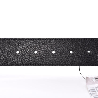 Gucci Dollar Calfskin 1973 Reversible Belt 90 36 Black Deep Cobalt 5 of 6