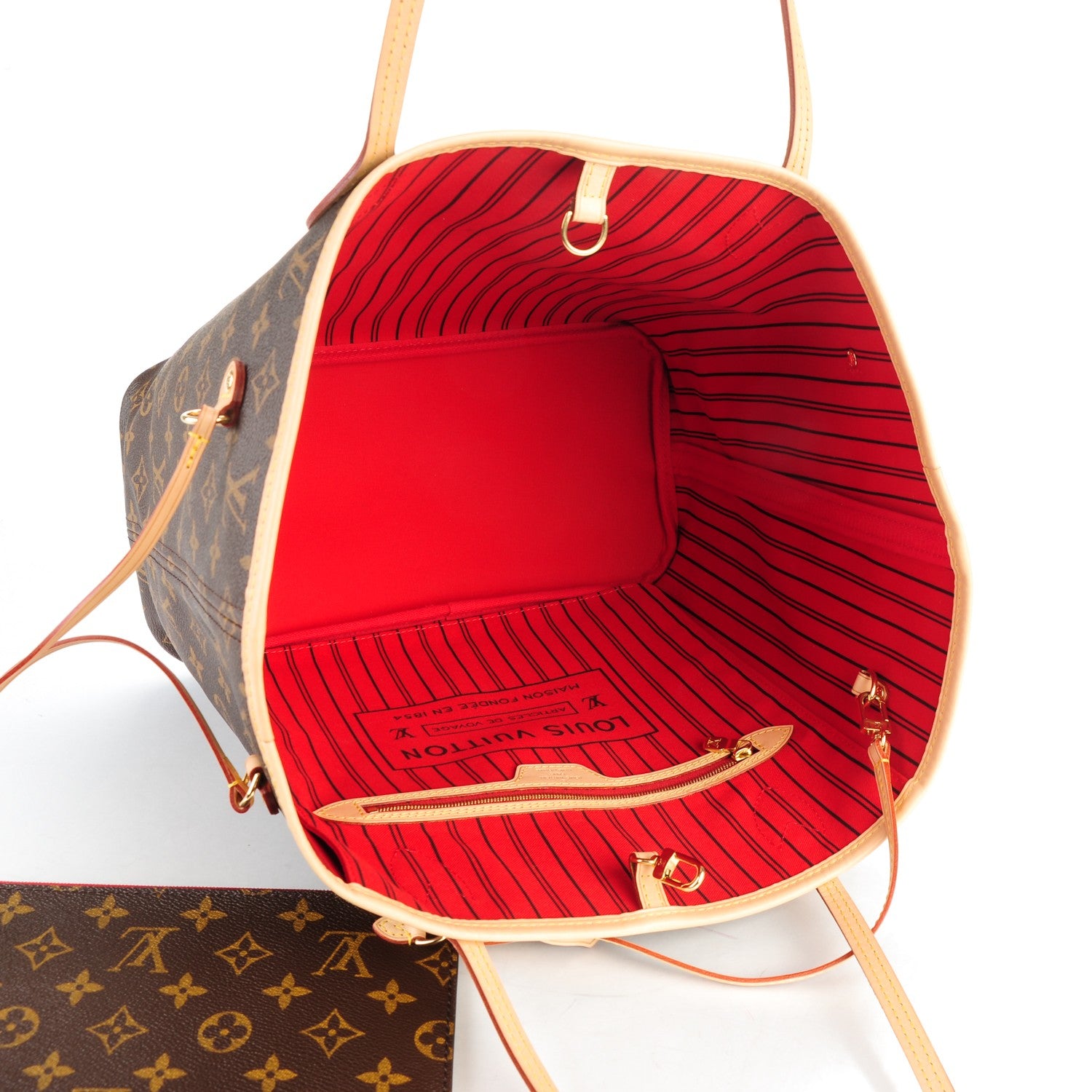 Louis Vuitton Monogram Neo Neverfull MM Cherry 6 of 8