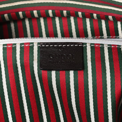 Gucci Monogram New Britt Medium Boston Dark Brown 6 of 11