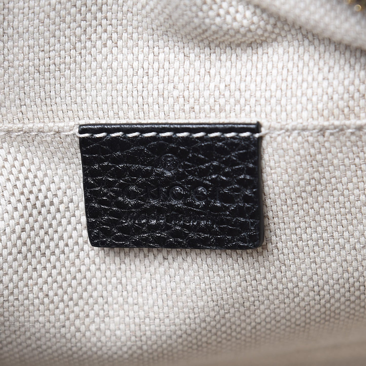 Pebbled Calfskin Small Soho Disco Bag Black