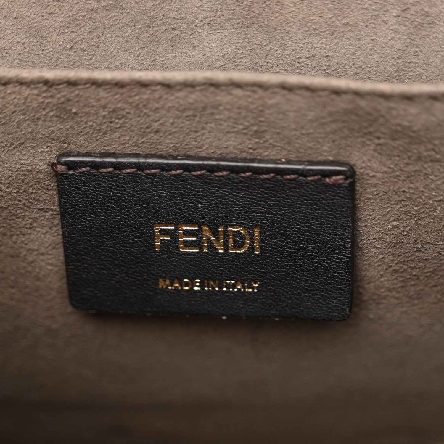Fendi Vitello Century F is Fendi Bi-Color FF 1974 Embossed Kan I Shoulder Bag Blue 6 of 10