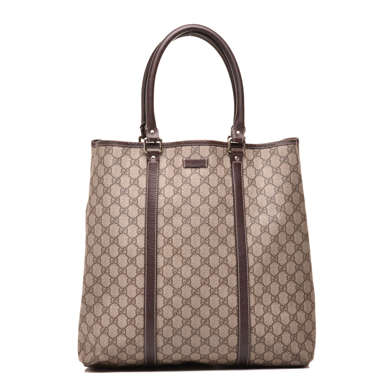 Gucci GG Plus Monogram Joy Vertical Tote Dark Brown 1 of 8