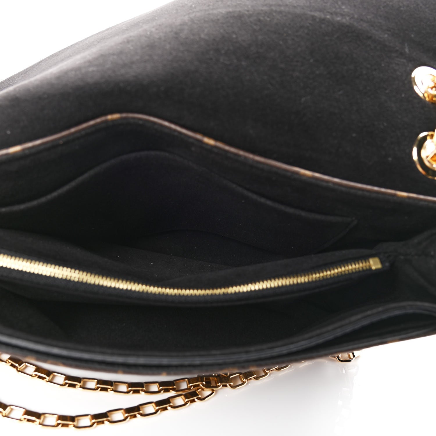 Louis Vuitton Monogram Pallas Chain Black 4 of 4