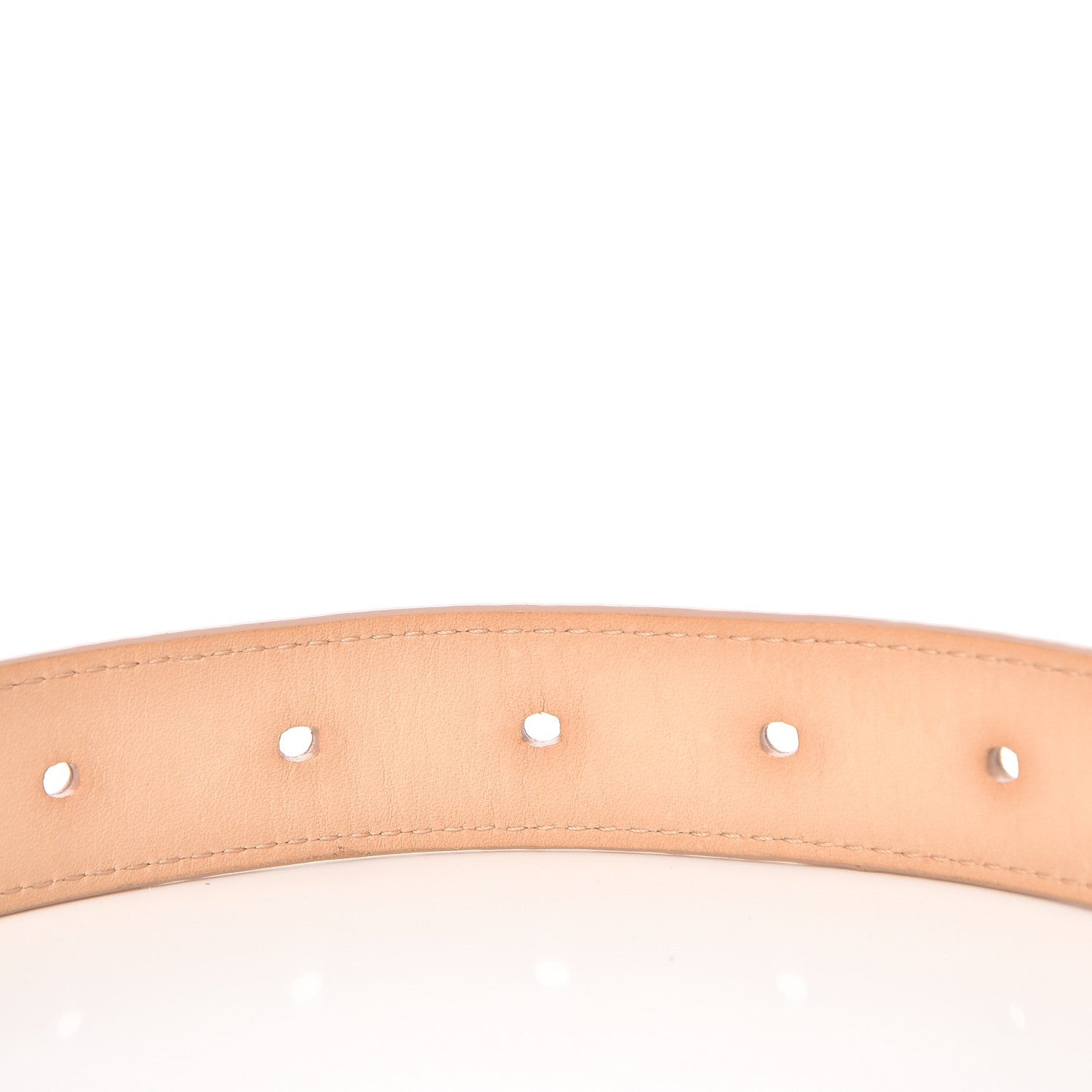 Louis Vuitton Vernis Mini 25mm Belt 85 34 Beige Poudre 8 of 15