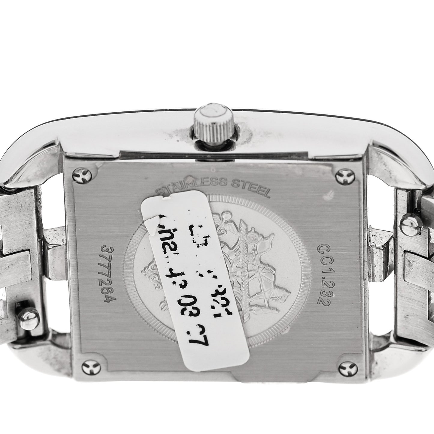 Stainless Steel Diamond Bezel Mother of Pearl 23mm Cape Cod Quartz Watch