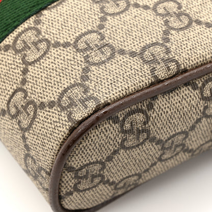Gucci GG Supreme Monogram Web Mini Ophidia Messenger Brown 13 of 13
