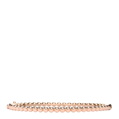 Van Cleef & Arpels 18K Rose Gold Perlee Pearls of Gold Bracelet S 1 of 4