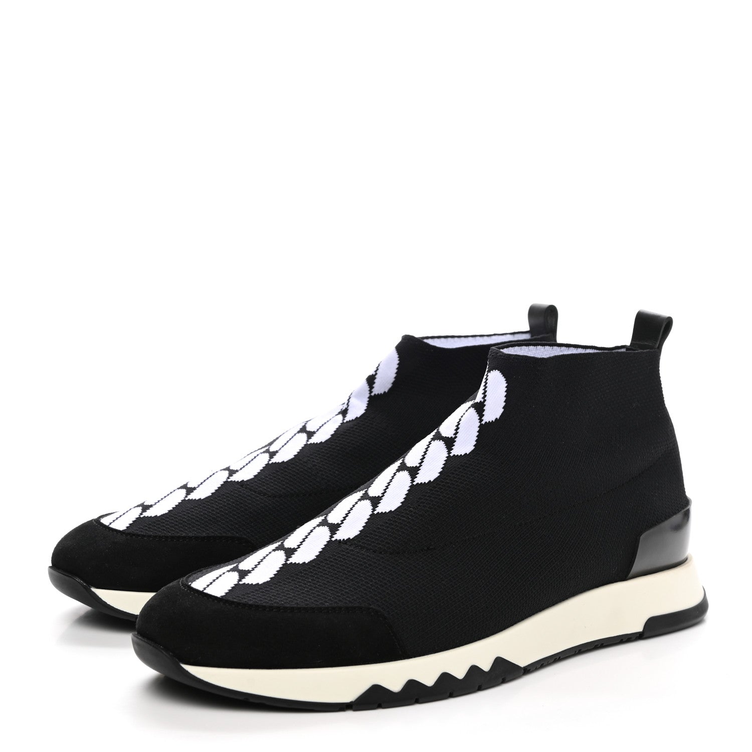 Hermes Mesh Volo Sneakers 39 Black 3 of 8