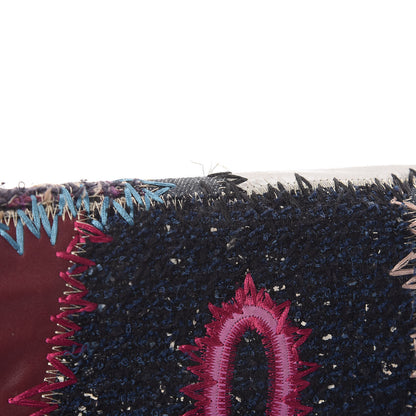 Chanel Denim Tweed Patchwork Jumbo Single Flap Multicolor 14 of 21