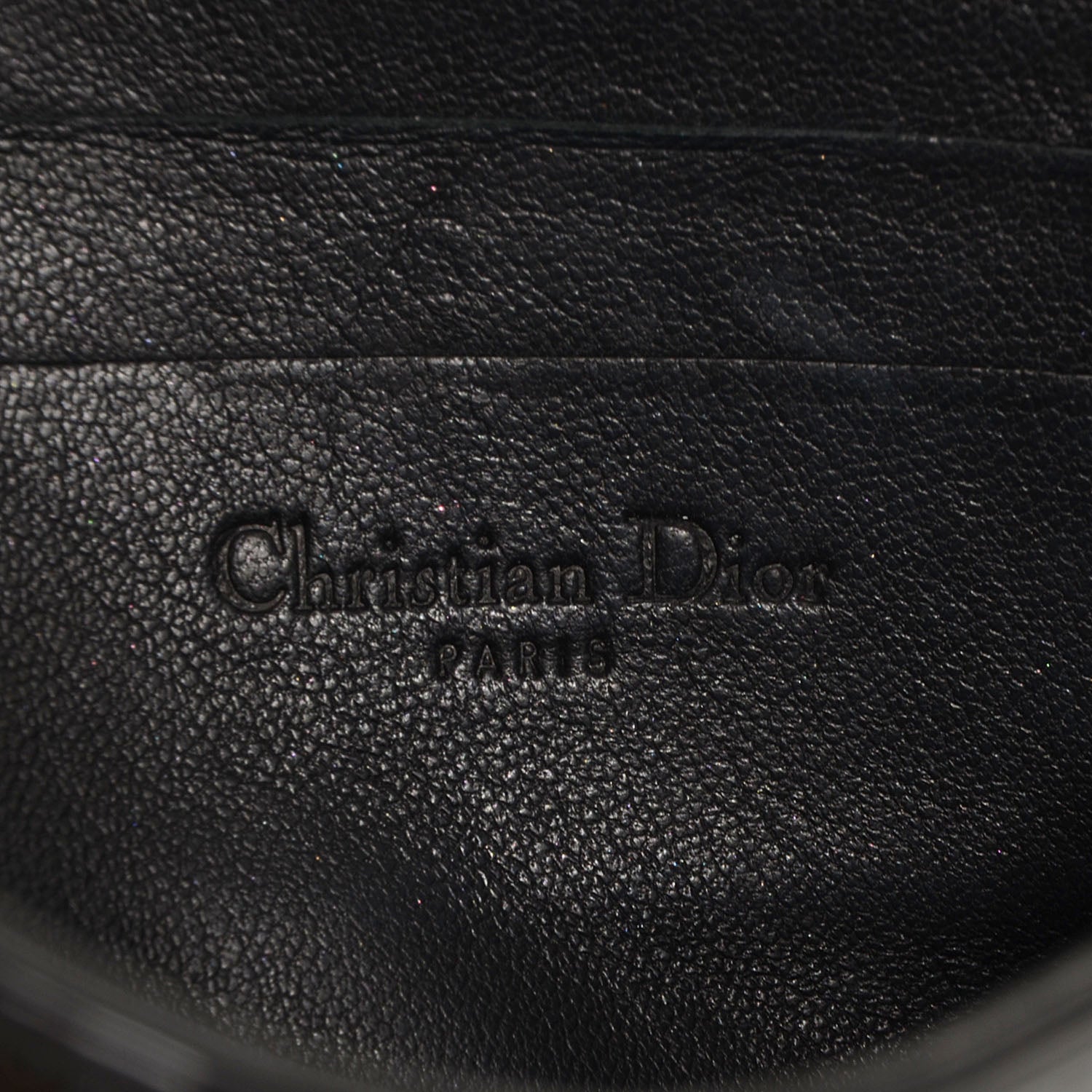 Christian Dior Patent Cannage Lady Dior Evening Clutch Black 7 of 7