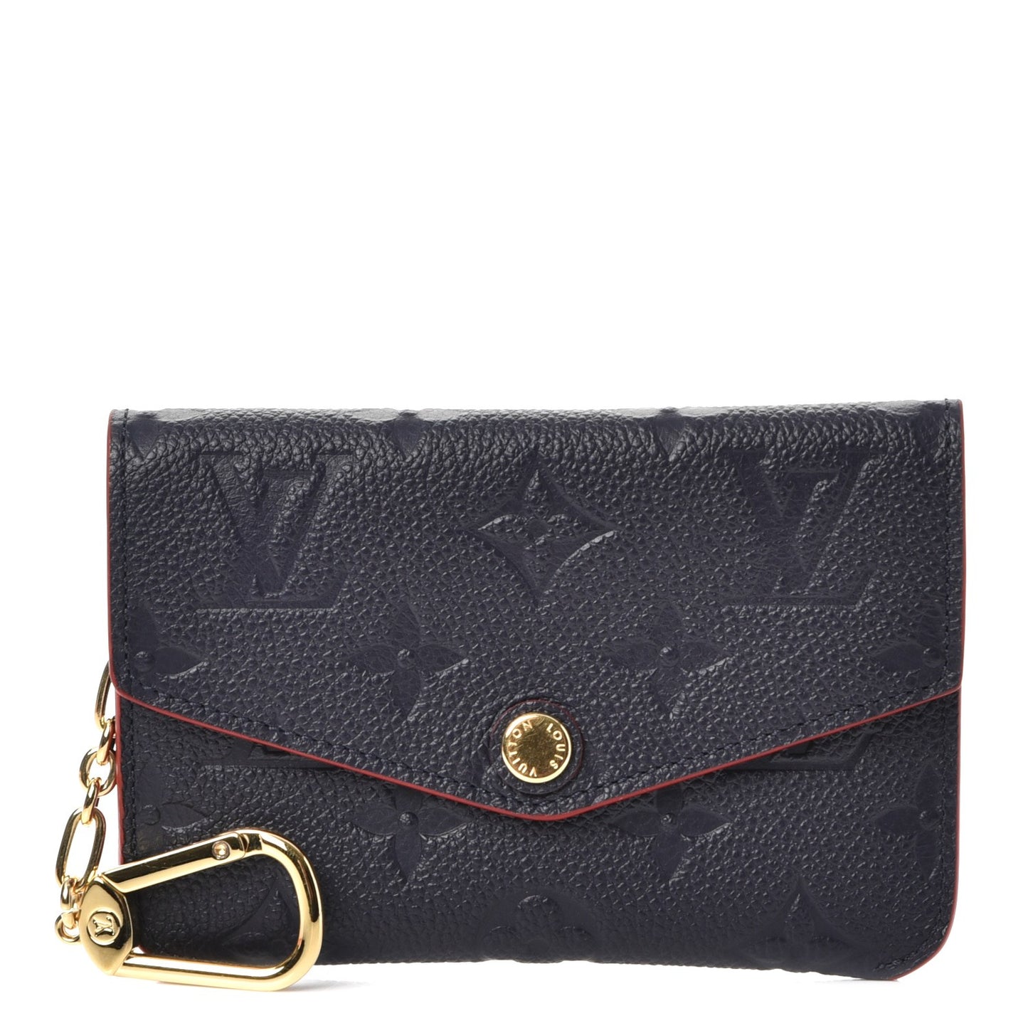 Empreinte Key Pouch Marine Rouge