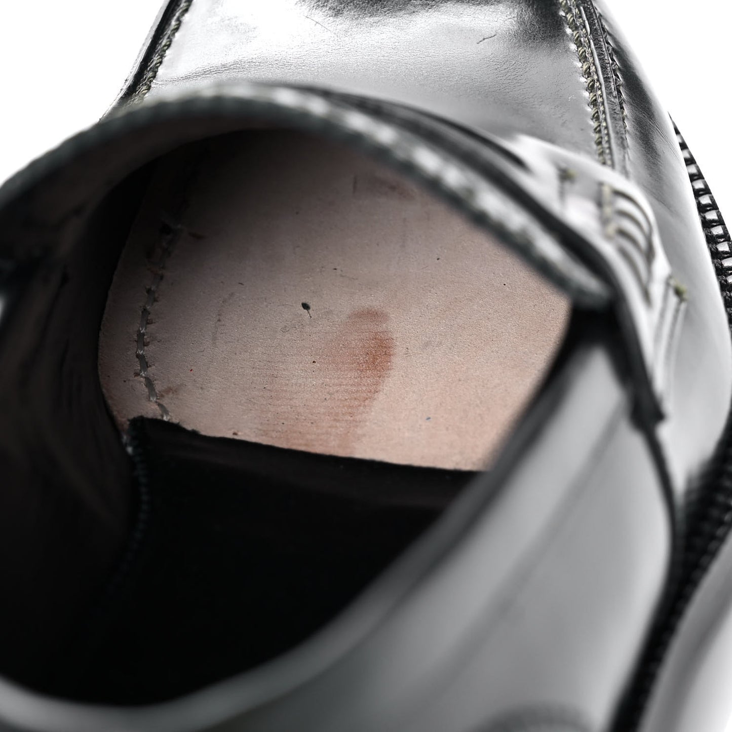Calfskin Rockstud Loafers 40 Black