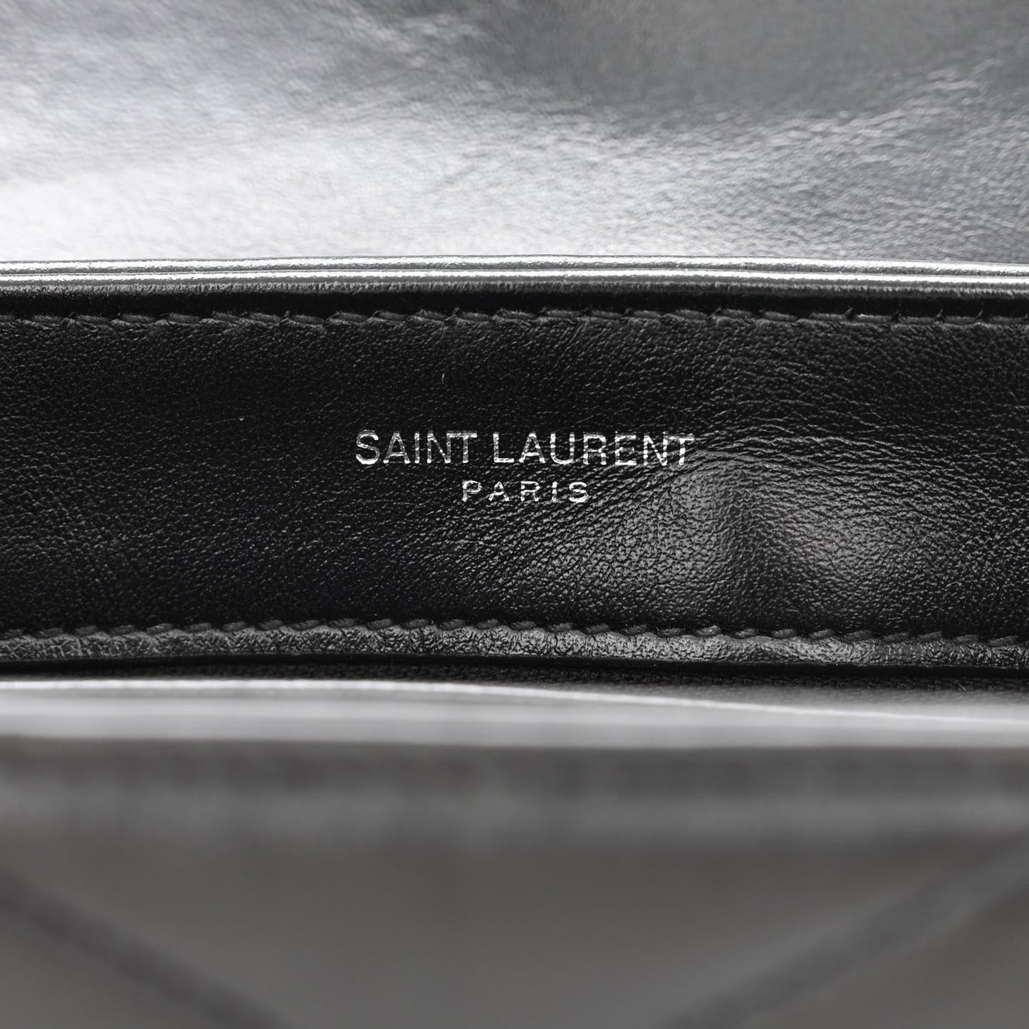 Calfskin Y Quilted Monogram Toy Loulou Crossbody Bag Black