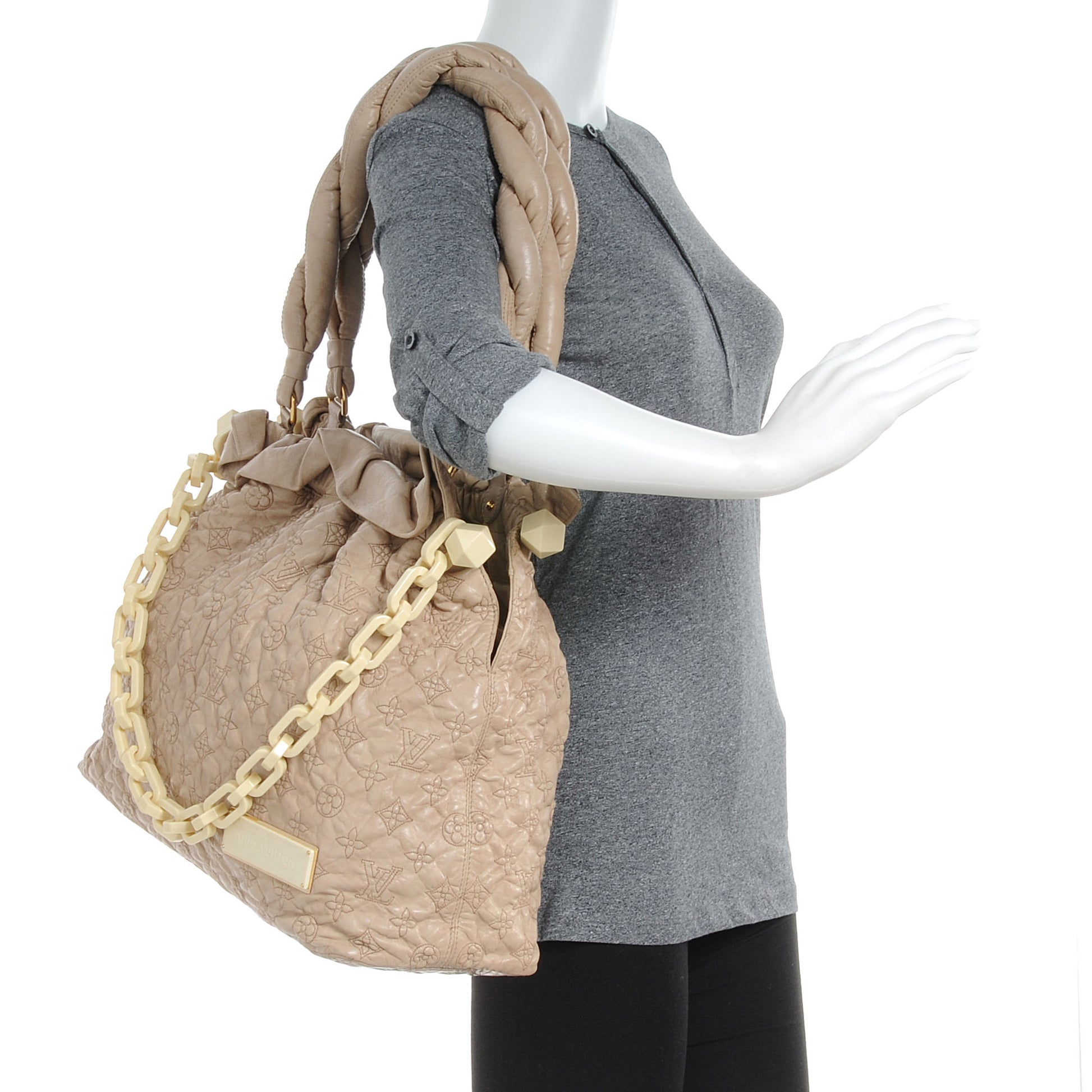 Louis Vuitton Olympe Stratus GM Ecru 2 of 8