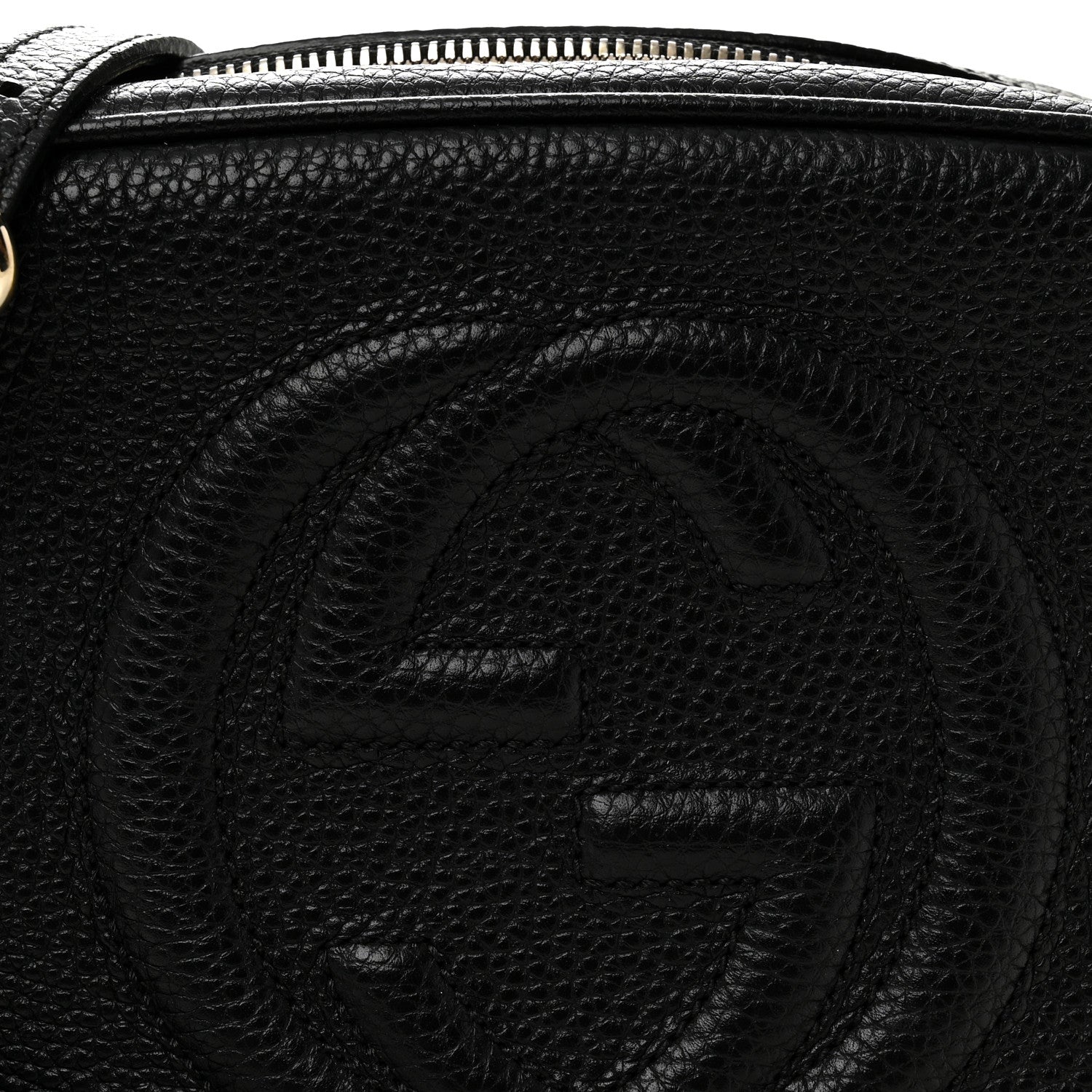 Gucci Pebbled Calfskin Small Soho Disco Bag Black 15 of 19