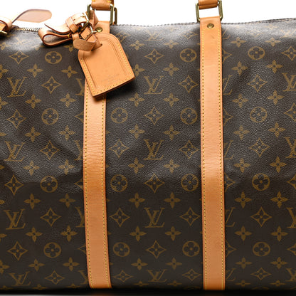 Louis Vuitton Monogram Keepall Bandouliere 55 7 of 16