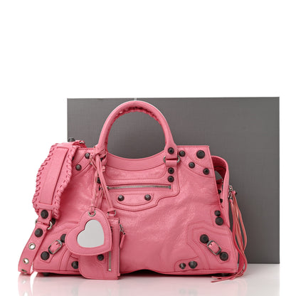 Balenciaga Agneau Arena Neo Cagole City Handbag Sweet Pink 14 of 14