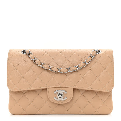 Chanel Caviar Quilted Small Double Flap Beige 1 of 11