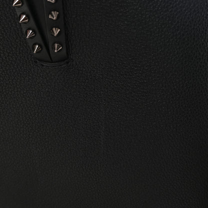 Christian Louboutin Calfskin Spikes East West Cabata Tote Black 12 of 13