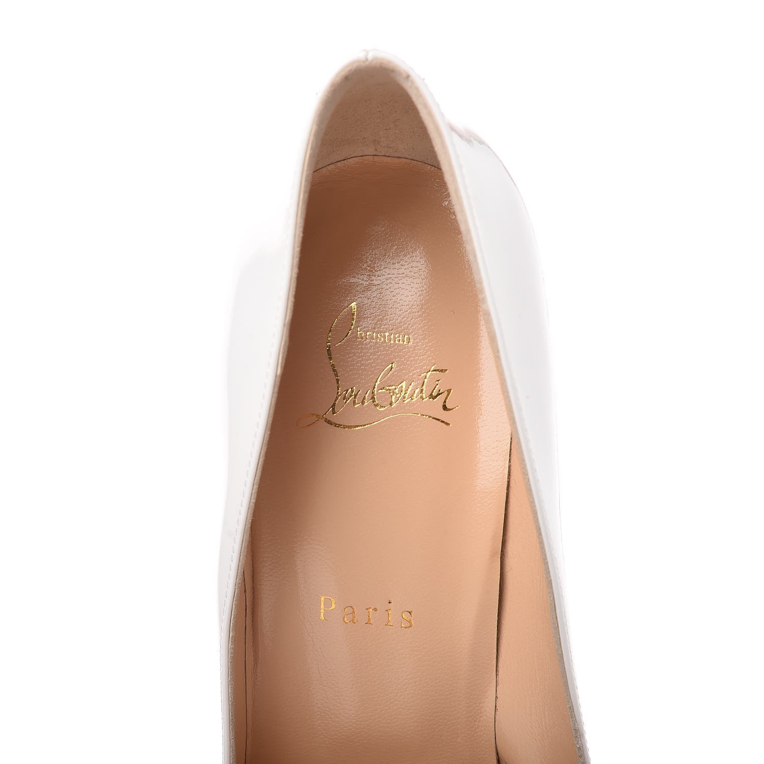 Christian Louboutin Patent So Kate 120 Pumps 41 White 5 of 11