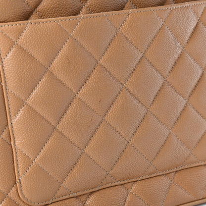 Chanel Caviar Quilted Medallion Tote Beige 11 of 12