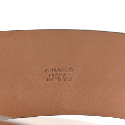 Chanel Calfskin CC Belt 100 40 Black 3 of 9