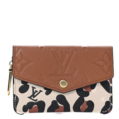 Louis Vuitton Empreinte Monogram Giant Wild At Heart Key Pouch Caramel 1 of 7